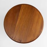 Iconic Pierre Chapo model S31 stool in elm wood, France 1974