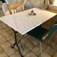 Marble bistro table