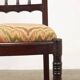 Antique neo-Gothic mahogany chairs, Italy, 19th century
