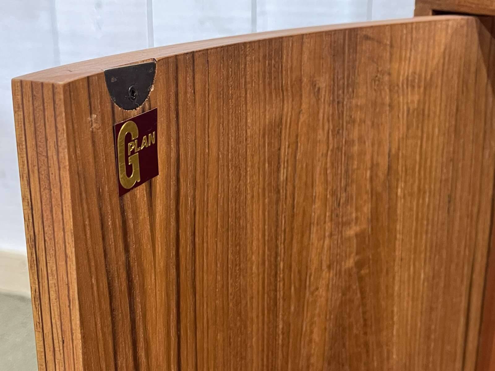 GPlan teak corner cabinet from the 1970s