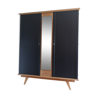 Armoire vintage pieds compas rénovée