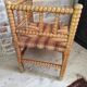 Mulched corner chair and light wood