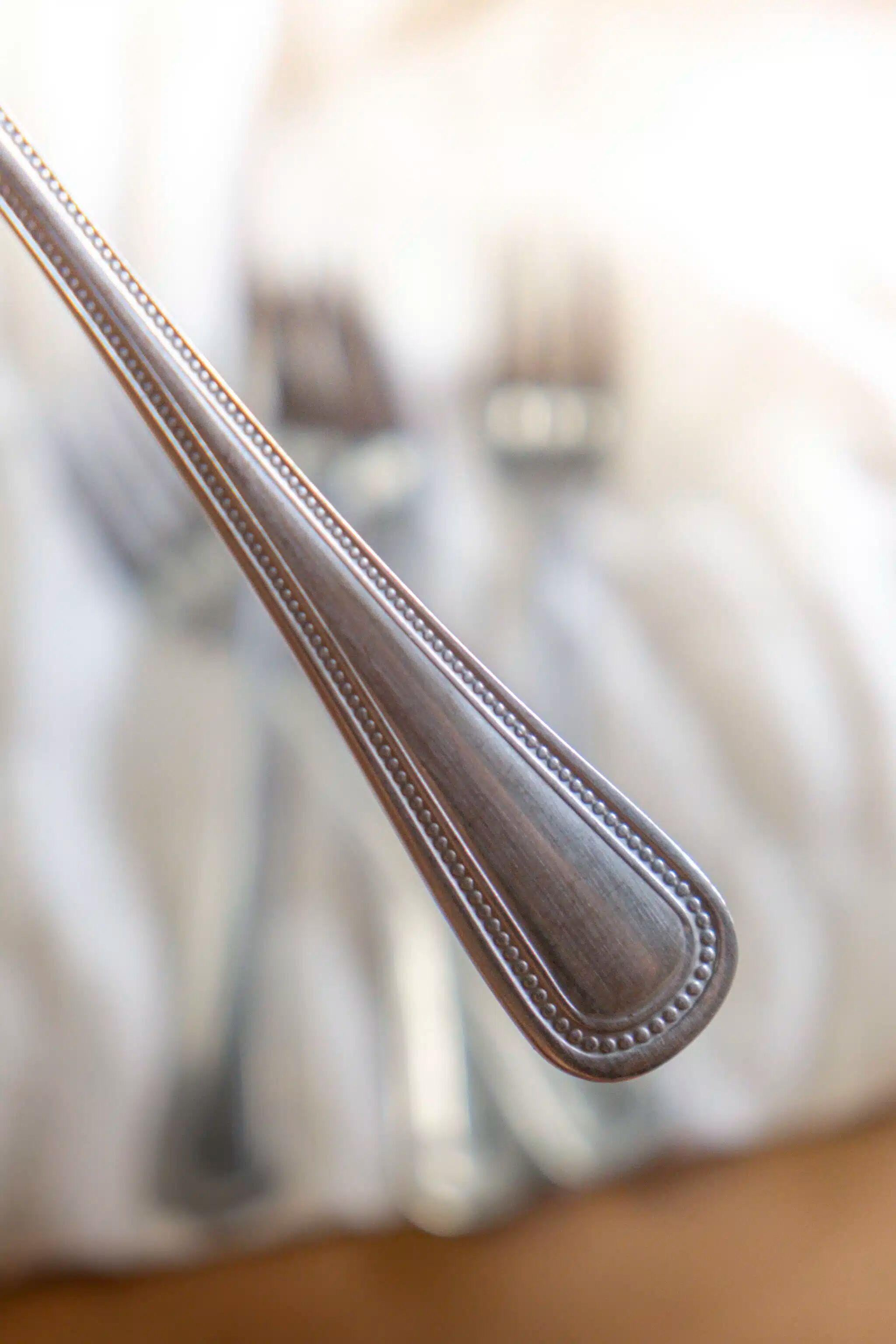 Set of 6 metal forks "Clothilde"