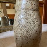 Pyrite stoneware pitcher La Hulotte Caylus