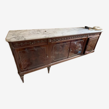 Sideboard with marble top