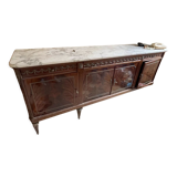 Sideboard with marble top