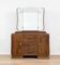 Wooden dressing table, Art Deco from the 1940s.