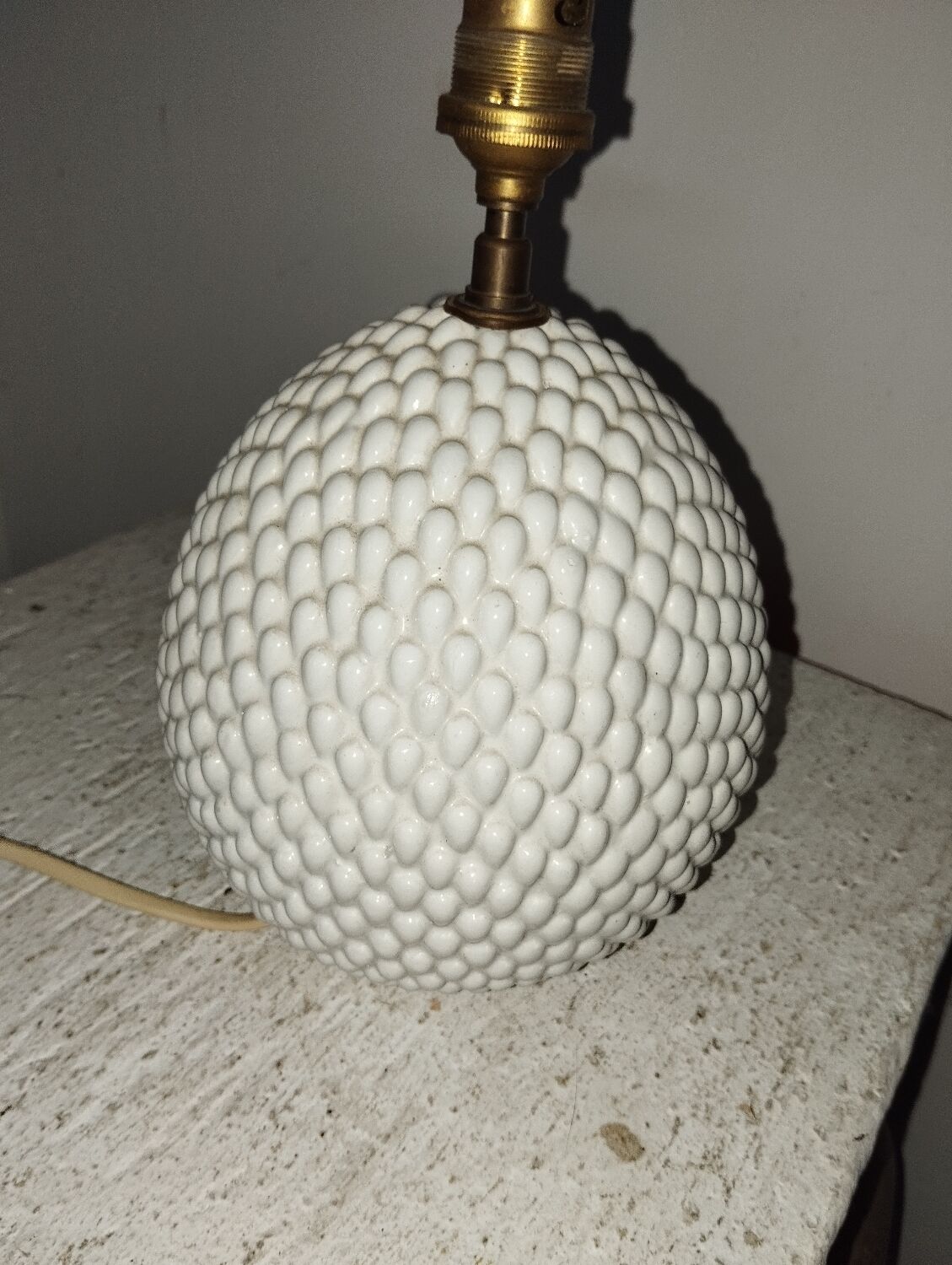 Ceramic lamp Italy 60s 70s