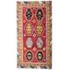Antique Turkish Şarkışla Kilim Rug Anatolian Flatweave Rug Vintage Rust