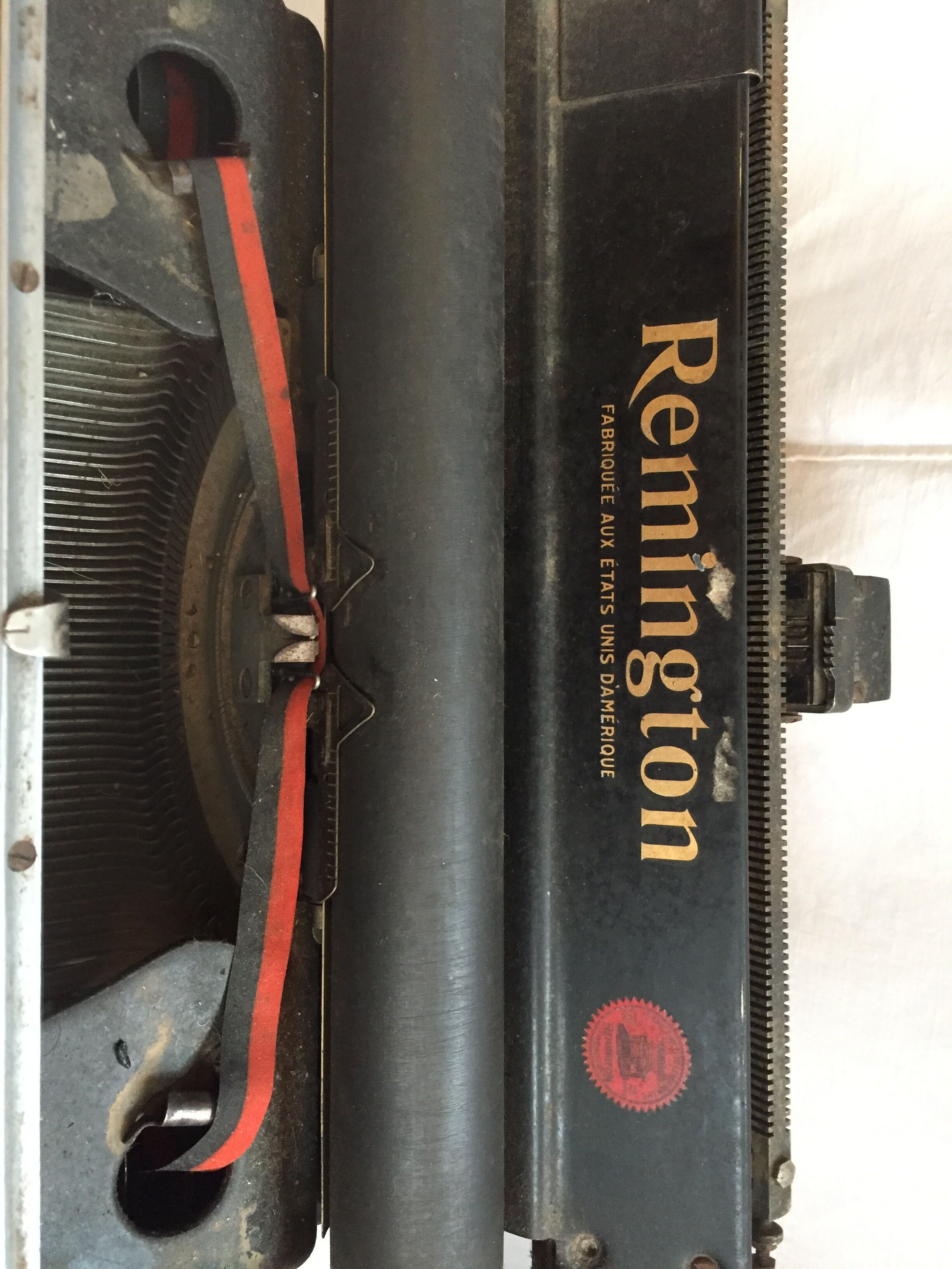Remington typewriter