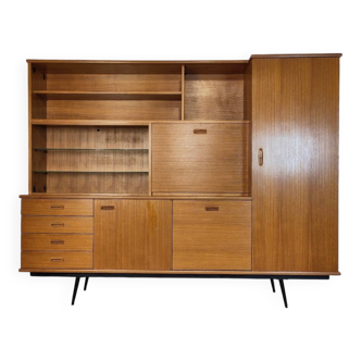 Scandinavian sideboard in teak and metal