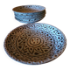 6 ceramic plates