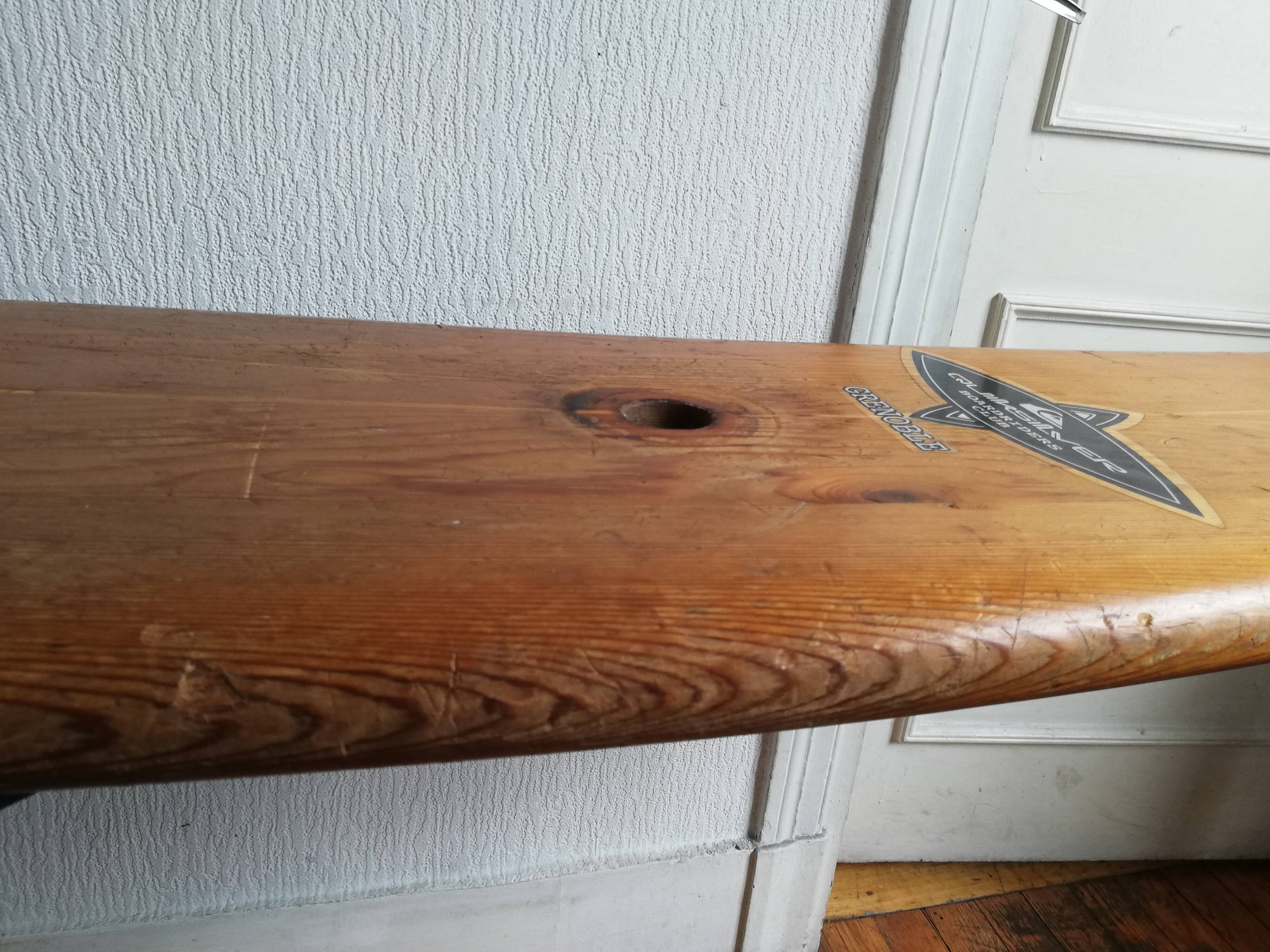 Former wooden surfboard 80