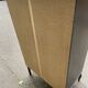 Chiffonnier commode scandinave 5 tiroirs gris anthracite en bois massif