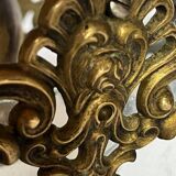 Vintage brass lantern pendant