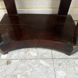 Console époque Restauration en Acajou et marbre