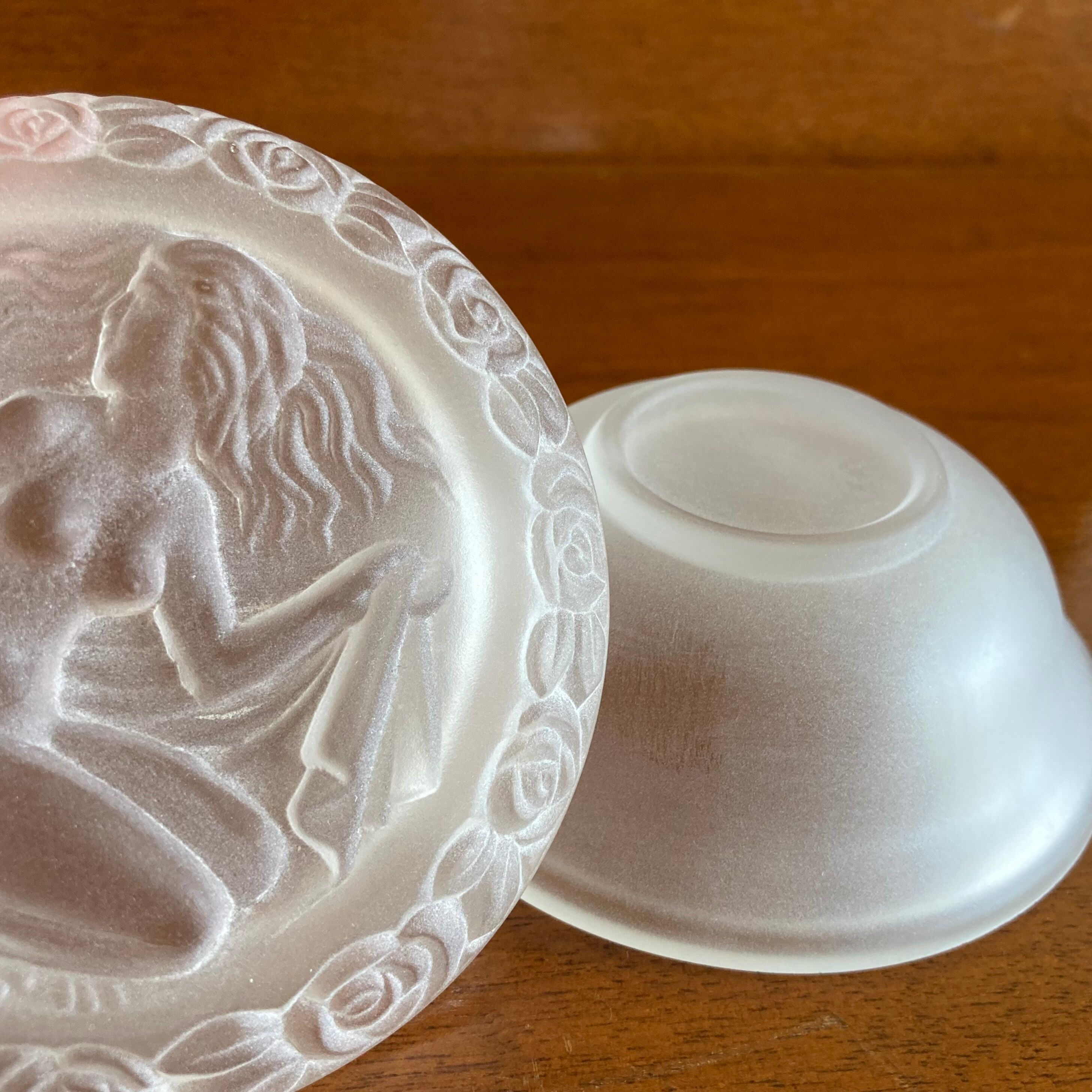 Art deco glass box Hoffmann