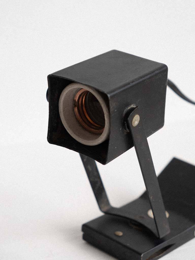 Black Lita spotlight wall light