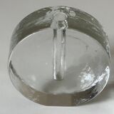 Walter glass vintage soliflore vase from the 70s