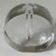 Walter glass vintage soliflore vase from the 70s