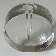 Walter glass vintage soliflore vase from the 70s