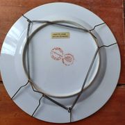 Chinese plate in porcelain Macau