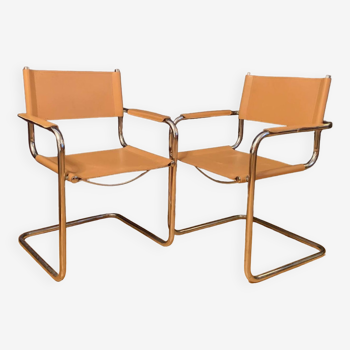 A pair of chairs, Italy, 1980s