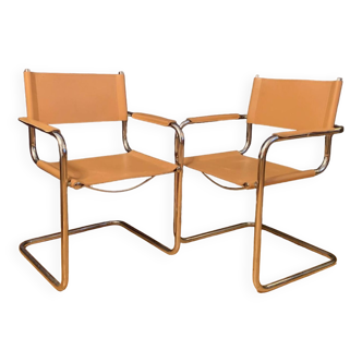 A pair of chairs, Italy, 1980s