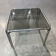 Table basse Bauhaus en chrome