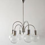 Vintage 1970s 6-ball chandelier