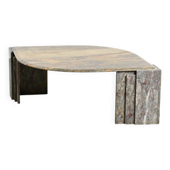 Marble coffee table, Italy, circa 1970.