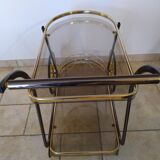 Vintage brass server