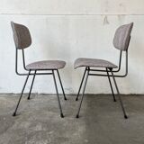 SERIES OF 4 CHAIRS - WILLEM GISPEN - EARLY 60