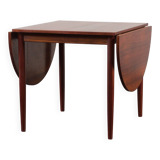 Arne Vodder style rosewood drop-leaf dining table, Denmark, 1960s