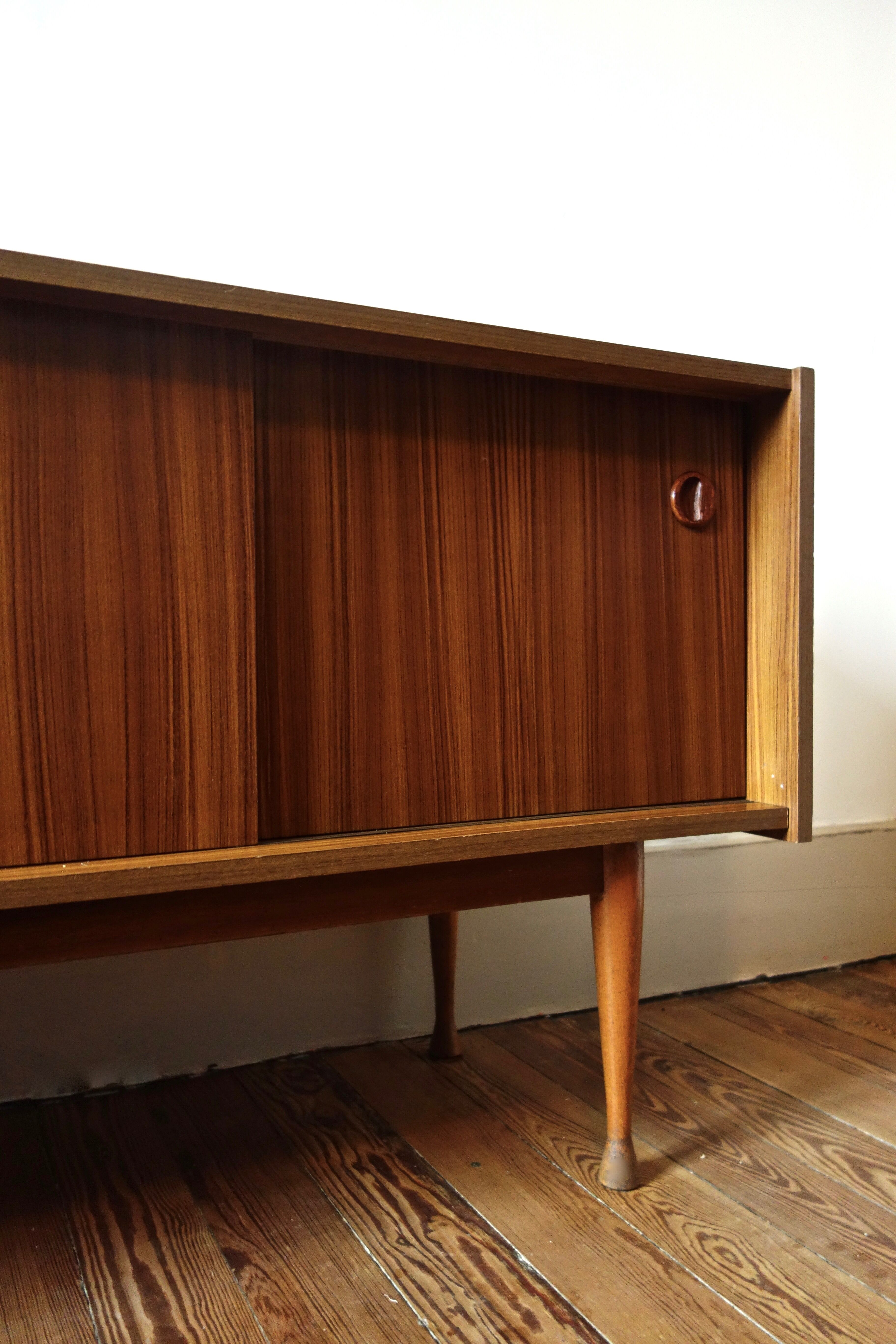 Enfilade scandinave en teck années 60