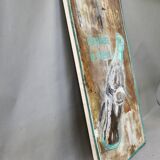 Old coca cola advertising plate 60s