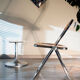 Plia chair by Giancarlo Piretti edited by A.Castelli