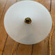 Ancienne suspension vintage en opaline blanche