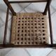 Tabouret bois et corde