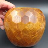 Wooden box- Decoration of cut sides - circa 1950