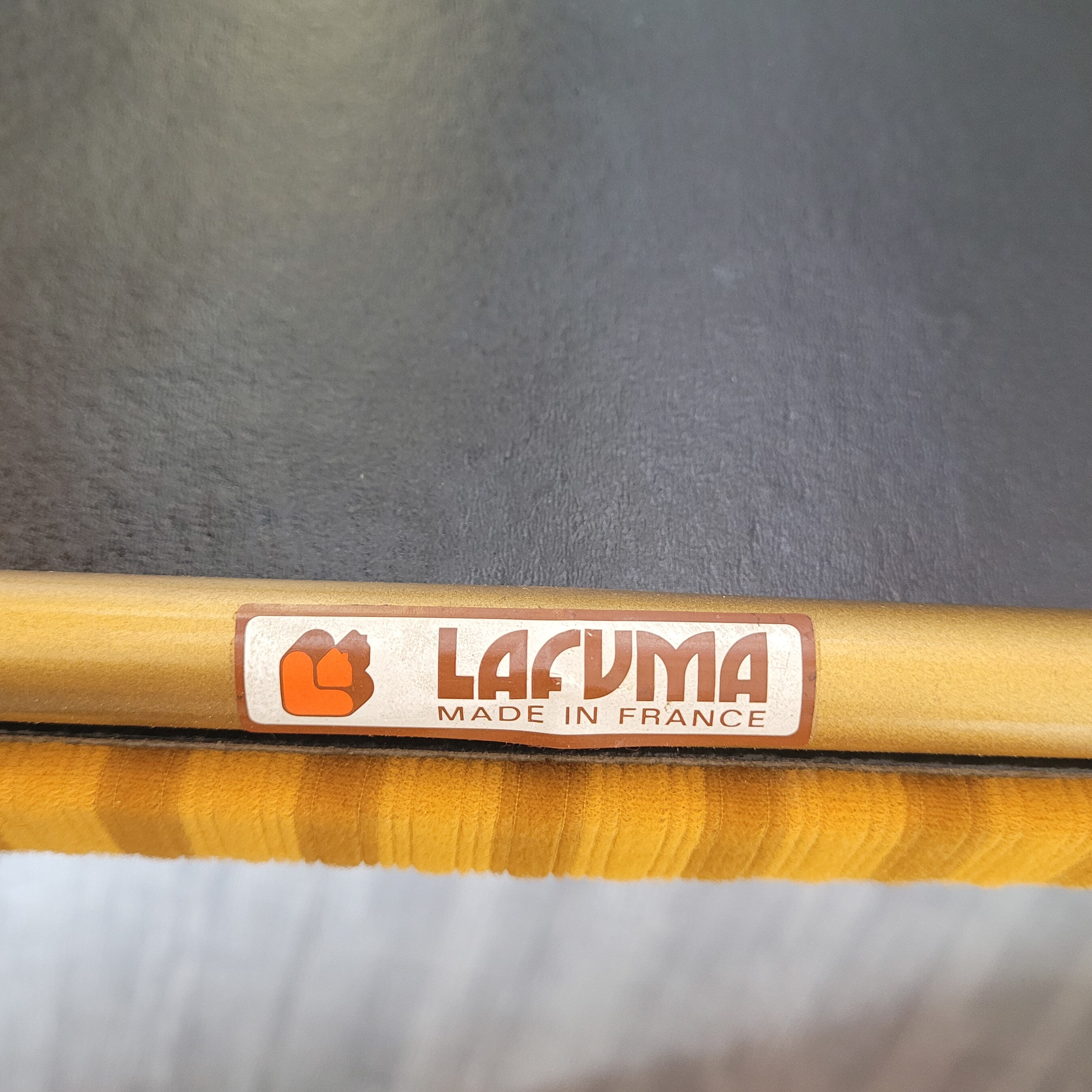 4 vintage Lafuma folding chairs