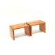 Unique set of 2 vintage tables / bedside tables by Ate van Apeldoorn for Houtwerk Hattem