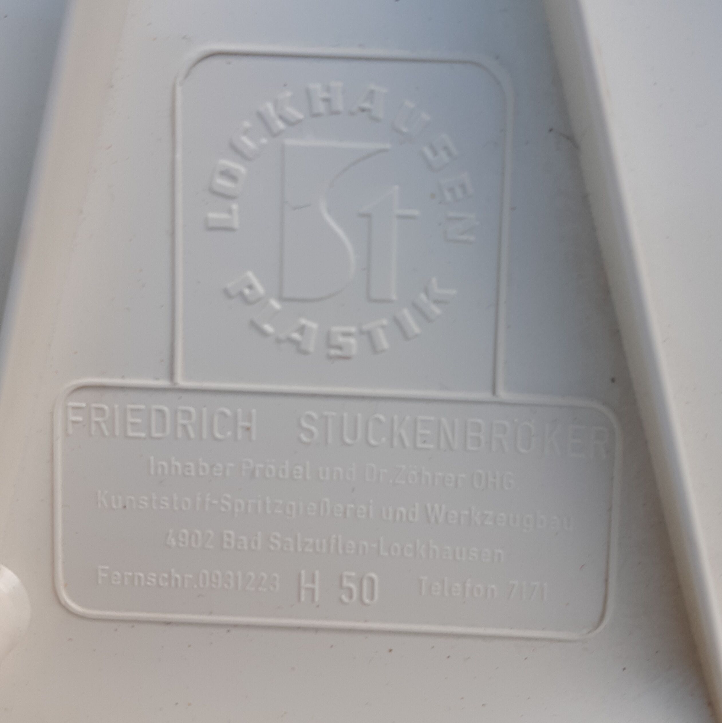 Space stool age by Friedrich Stuckenbröker for Lockhausen Plastik Germany 1960s
