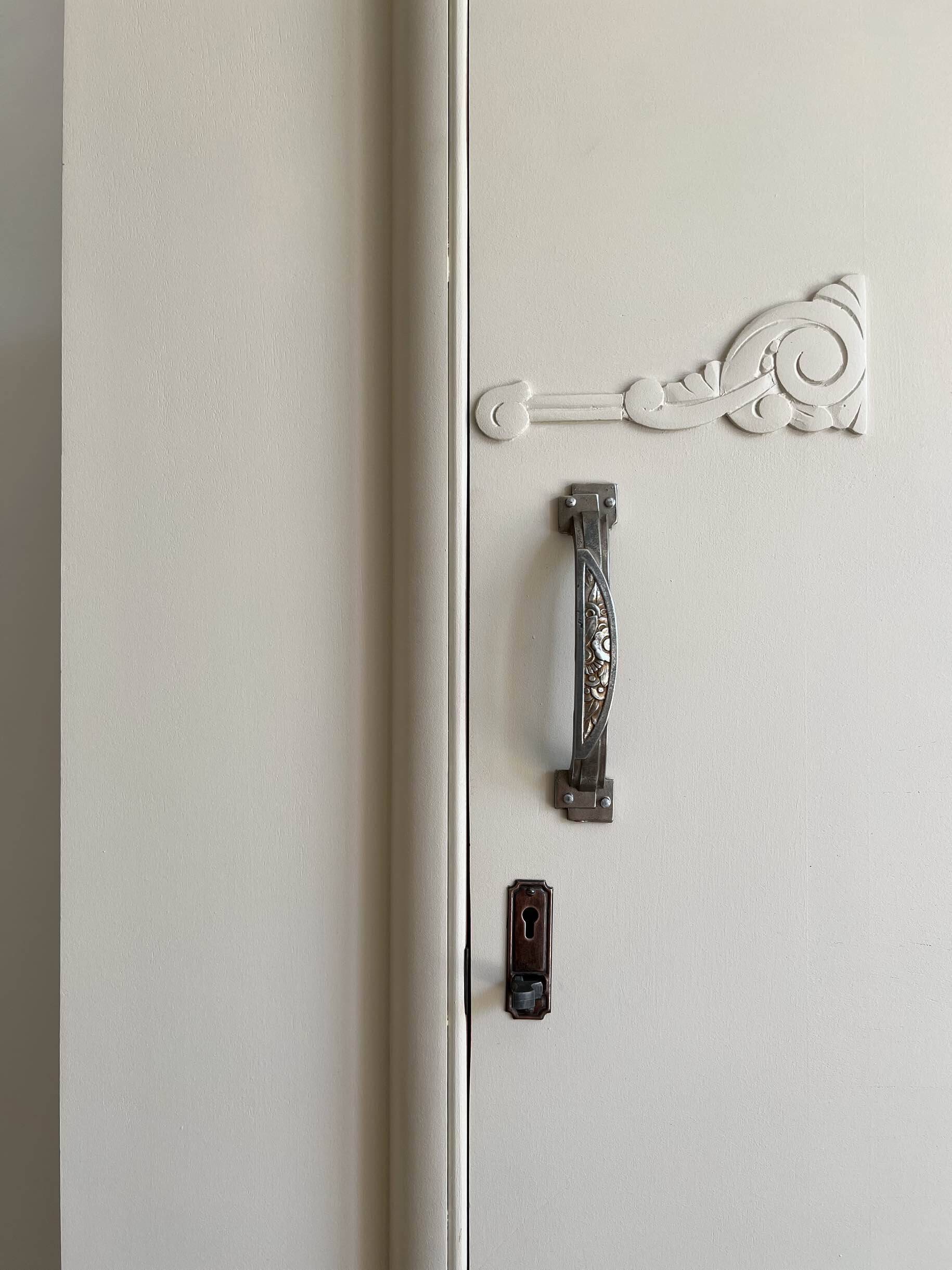 English Art Deco wardrobe