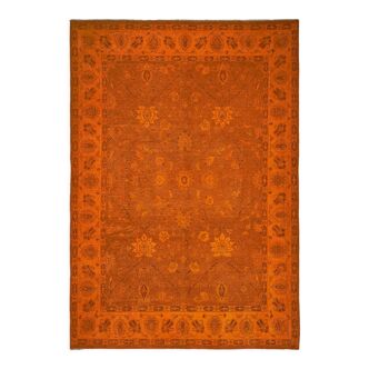 Tapis fait à la main oriental décoratif années 1980 267 cm x 372 cm