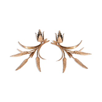 Pair of candleholders, 1970s