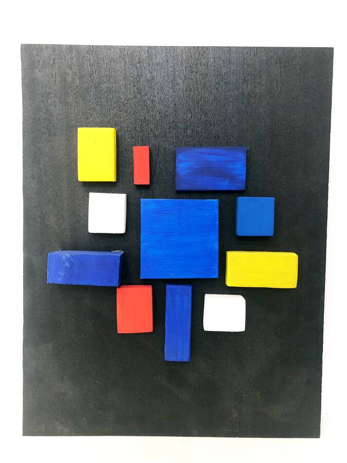 Abstract Composition Memphis, 1980
