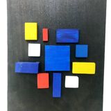 Memphis Abstract Composition, 1980