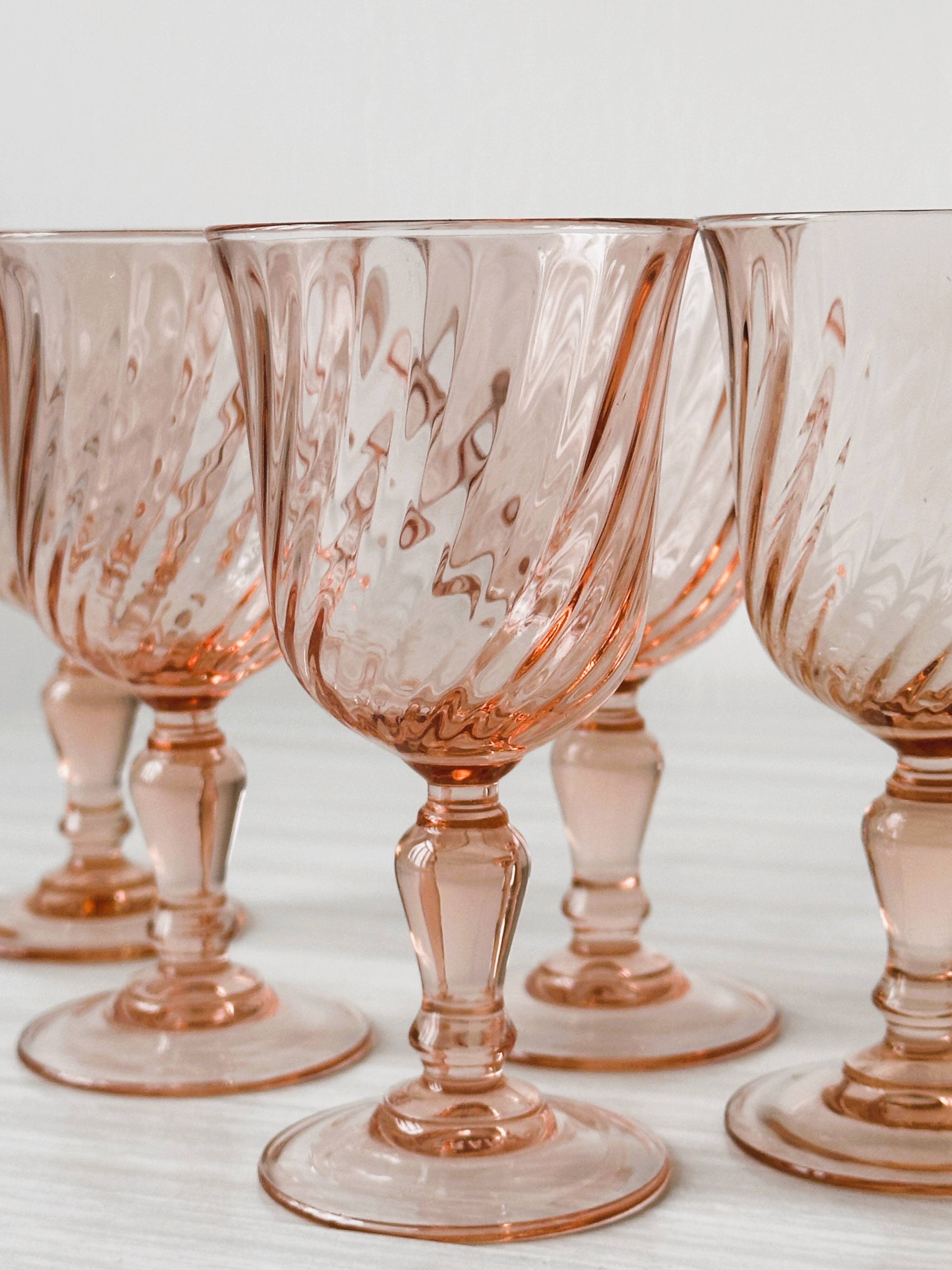 6 Rosaline liqueur glasses.
