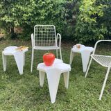 Vintage plastic side table